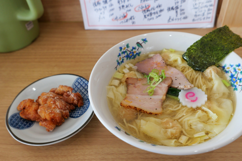 ワンタン潮中華そば