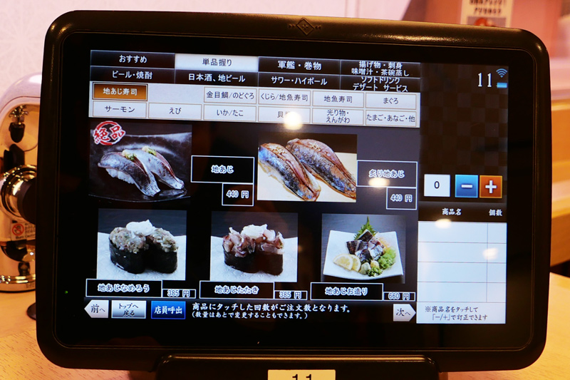 タッチパネル