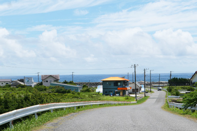 海まで100m