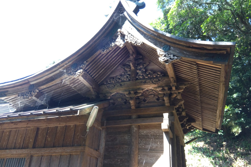 本殿の彫刻