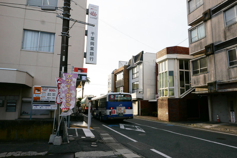 館山駅前