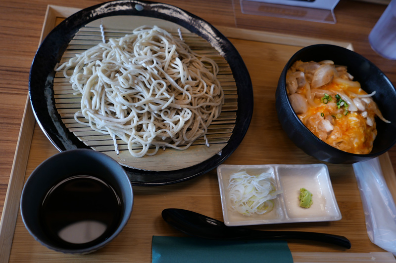 親子丼セット（十割蕎麦）