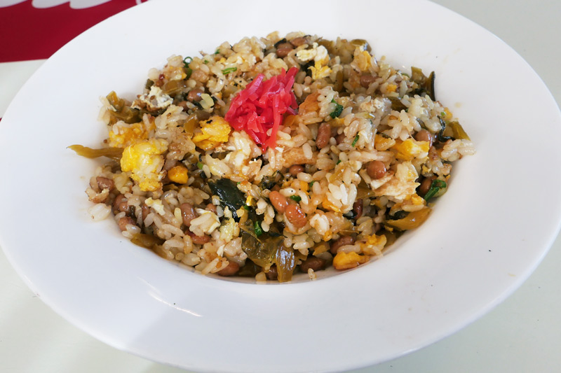 シェフのまかない飯　納豆チャーハン