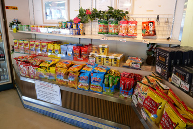 ２階おみやげコーナー