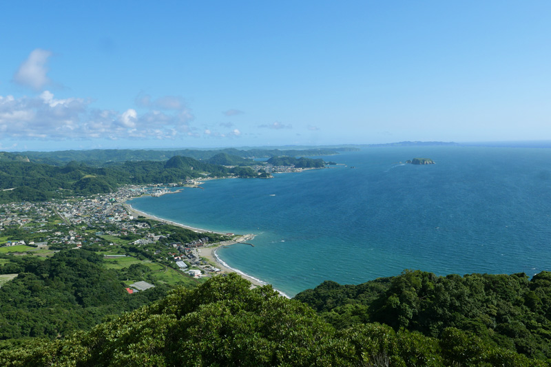 鋸山山頂からの風景