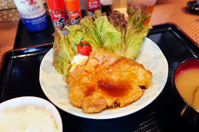 トンテキ定食