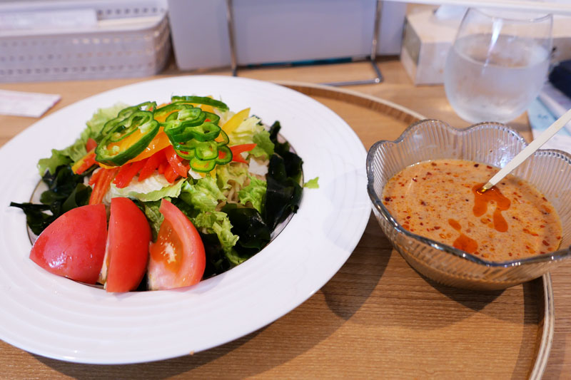 ピリ辛サラダラーメン