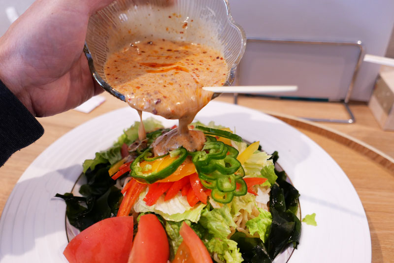 ピリ辛サラダラーメンのタレ