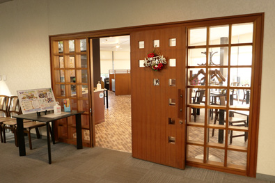 レストラン入口