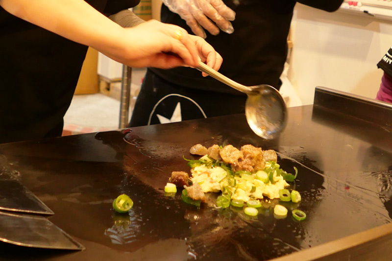 スジコンを入れる