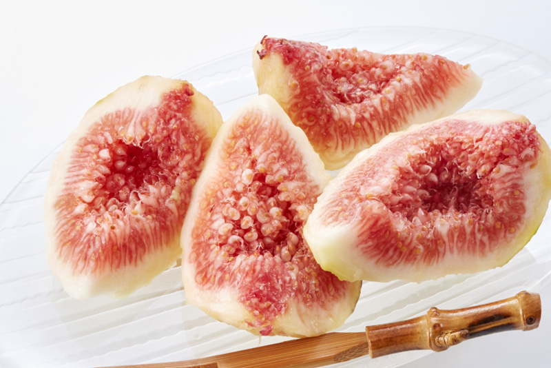 いちじくの実の中の花