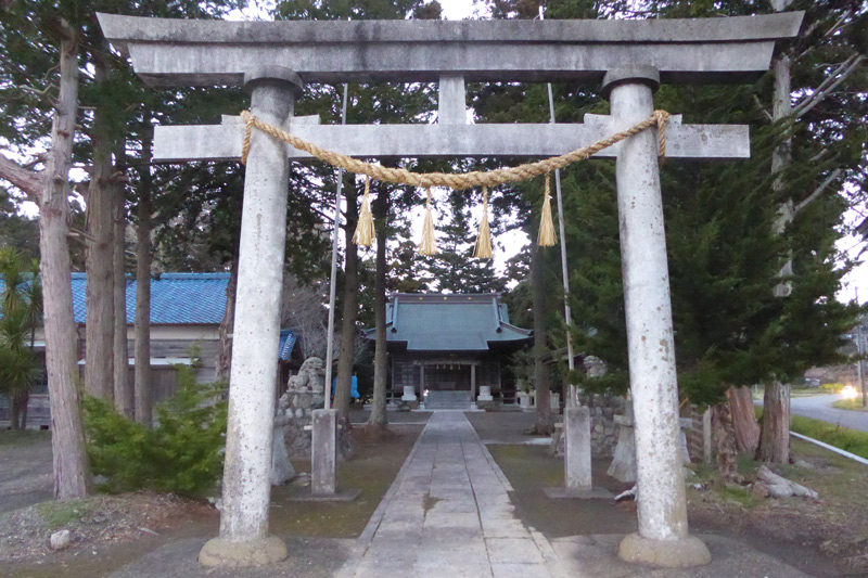 八幡神社の鳥居