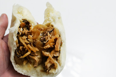 中に椎茸が詰まっている