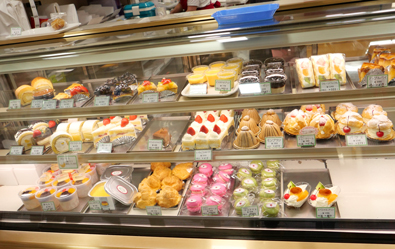 ケーキのコーナー