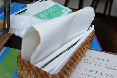 ハンバーガーの袋