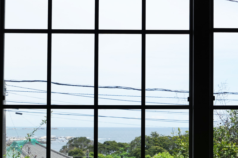 オーシャンビューの店内