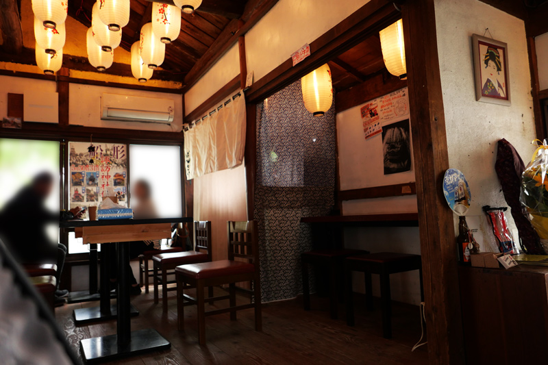 レトロな雰囲気の店内