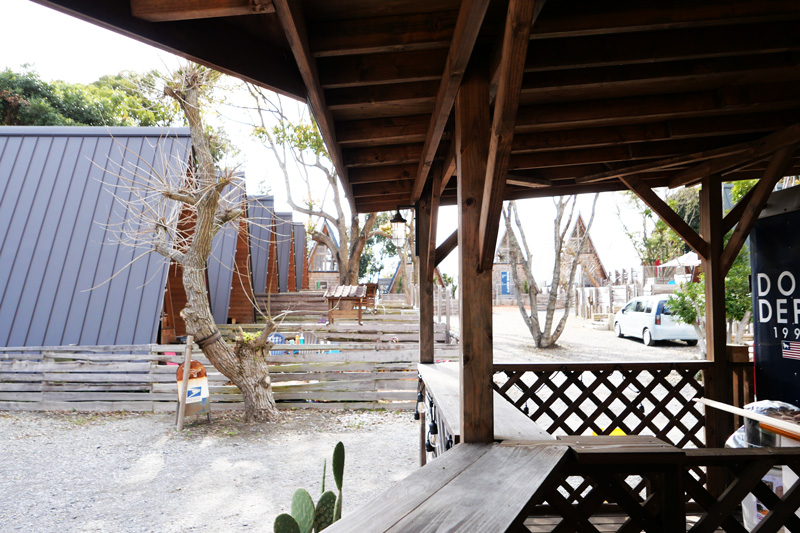 コテージの区画