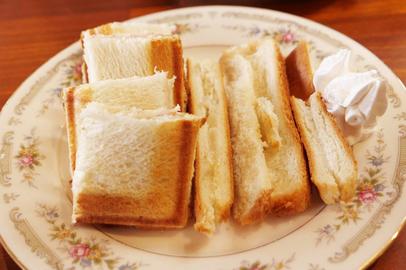 ホットサンド(ハムチーズ)