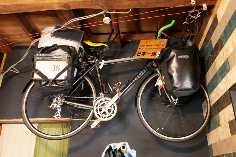 日本一周した自転車
