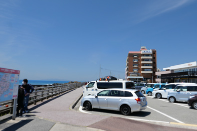 野島崎公園の無料駐車場