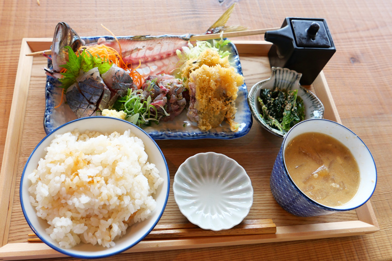 鯵満定食