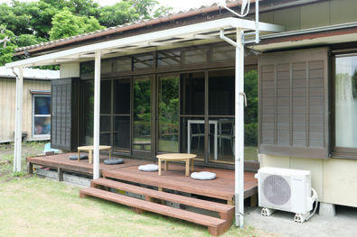 テラス席