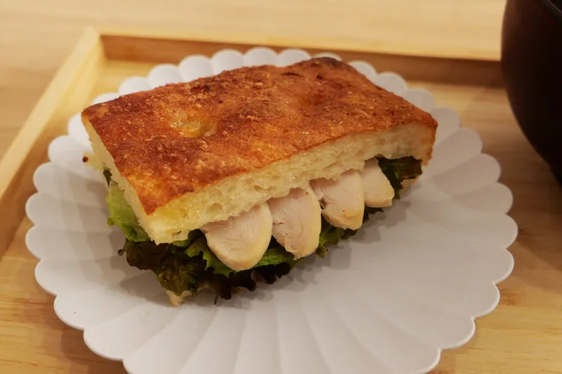 フォカッチャサンドイッチ