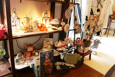 落ち着いたムードの店内