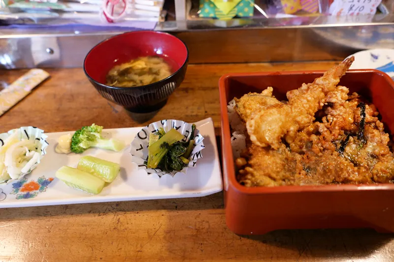 天丼のセット