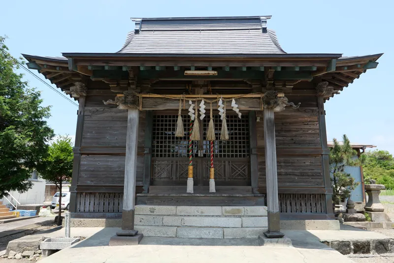 加茂神社の拝殿