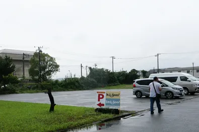 ku.gooとsea.gooの駐車場