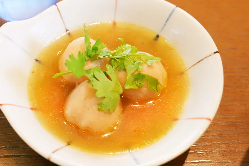 薬膳スープ．エビワンタン
